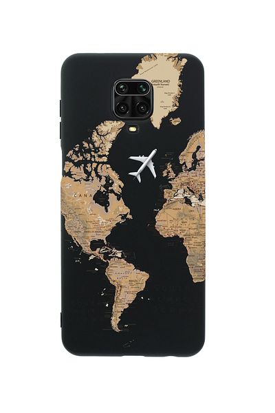 mooodcase حافظة هاتف Xiaomi Redmi Note 9 Pro من السيليكون الفاخر باللون الأسود