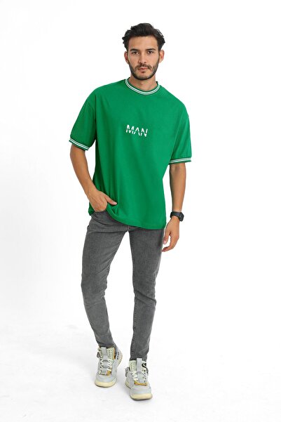 C&C OKULCUNUZ Unisex letnja majica sa širokim ovratnikom i detaljima, nova se...