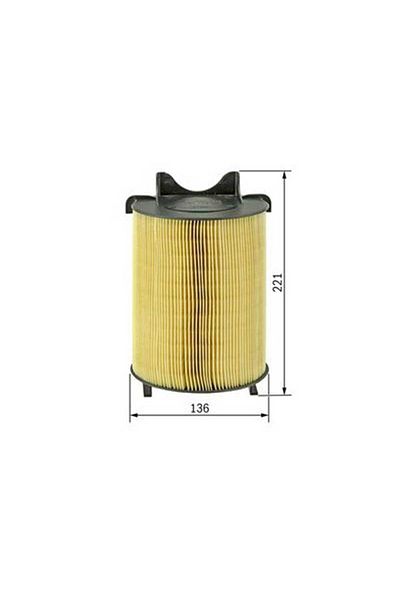 Bosch Seat Leon 1.4 TSI Air Filter 2008-2012 Bosch
