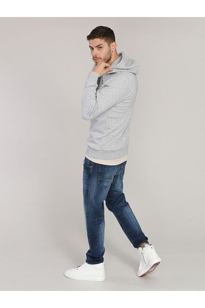 Jack & Jones Hooded Logo Printed Sweatshirt