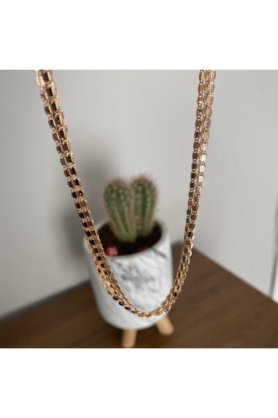 Çelik Pul Zincir Kolye 50 Cm