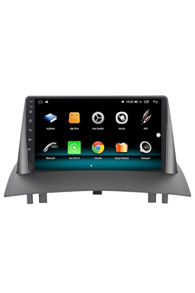 Fimex RENAULT MEGANE 2 ANDROİD 10 MULTİMEDYA CARPLAY 2GB RAM + 32GB HDD NAVİGASYON EKRAN
