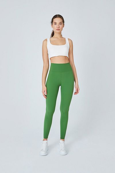 UP&FIT Push Up High Waist Lift Leggings Green