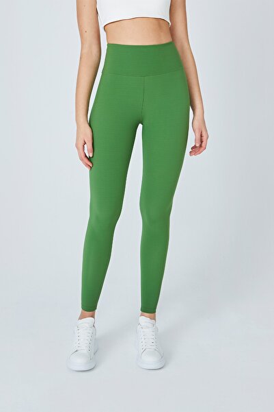 UP&FIT Push Up High Waist Lift Leggings Green