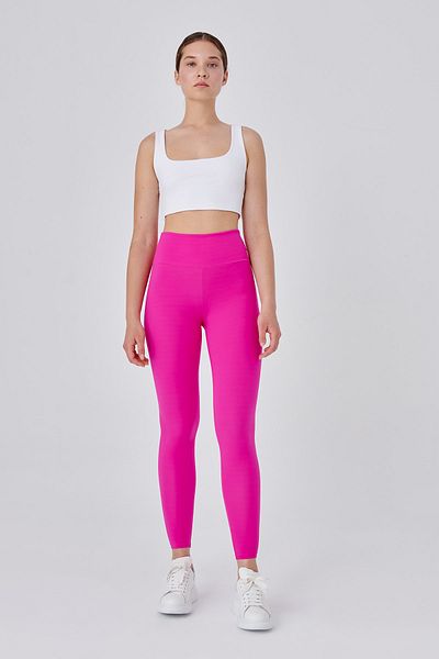 UP&FIT Push Up Soft High Waist Lifting Leggings Pink