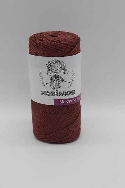 Hobimos Πολυεστέρας Macrame No:4 Τσάντα, Καλάθι, Σφουγγαρίστρα, Σχοινί Supla