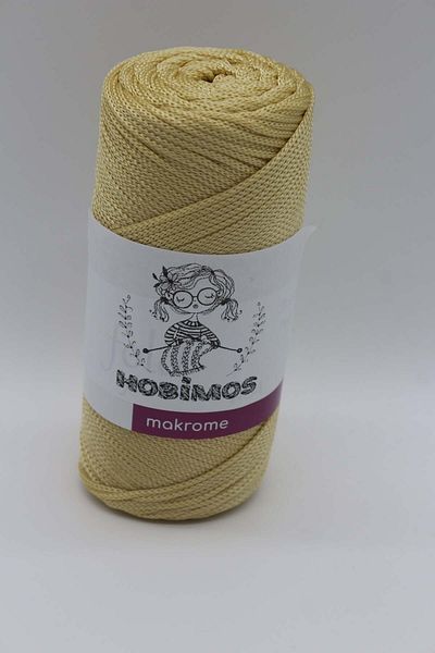 Hobimos Πολυεστέρας Macrame No:4 Τσάντα, Καλάθι, Σφουγγαρίστρα, Σχοινί Supla