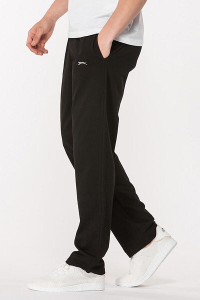 Slazenger Black Sweatpants - Comfortable and Stylish Design