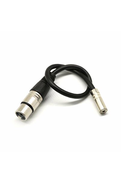 Mykablo 3.5 mm Stereo Dişi to XLR Dişi Çevirici Kablo 50 cm