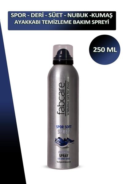 Dopar Bağcık Fabcare Spor Deri Kumaş Süet Ve Nubuk Ayakkabı Temizleme Ve Bakım Spreyi 250 ml Set