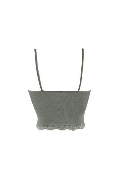 Buqete Lace Rope Strap Pad Bustier