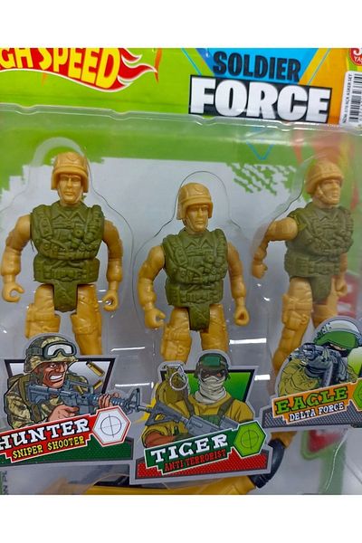 Bluoksweet مجموعة ألعاب للأولاد من Soldier Force Soldier Jet Hunter Eagle Tiger