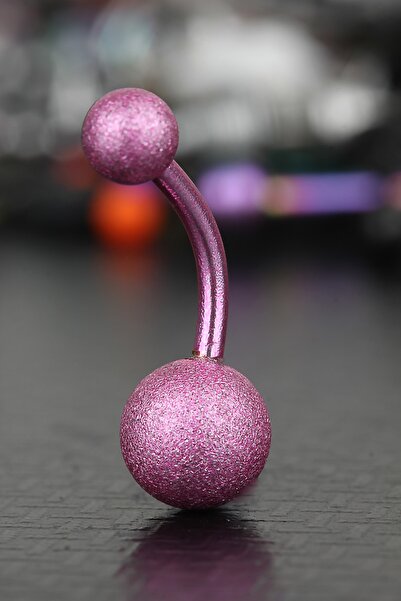 depozoom Yeni Sezon 316L Cerrahi Çelik Simli Göbek Piercing