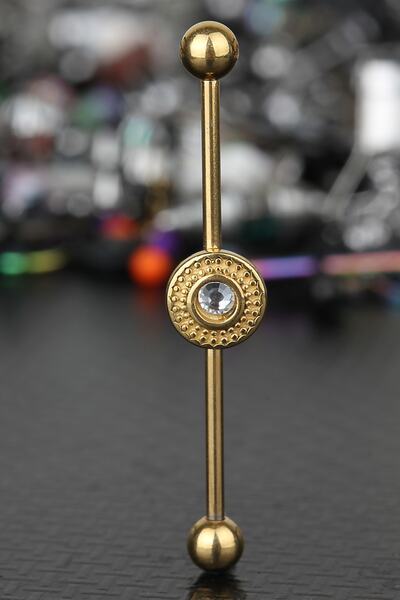 depozoom Yeni Sezon 316L Cerrahi Çelik Köprü Piercing