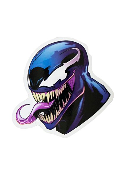 MegaSticker سيارة فينوم، دراجة نارية، خوذة، كمبيوتر محمول، ملصق زجاجي 13x13 سم