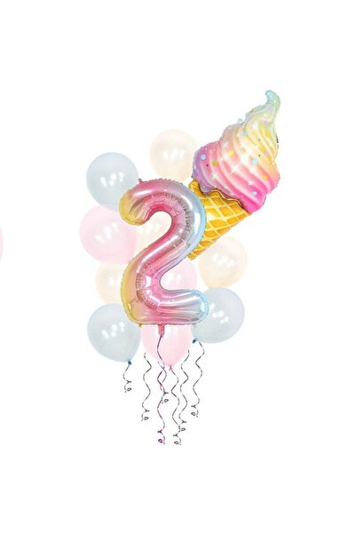 Mini Parti مجموعة بالونات الآيس كريم