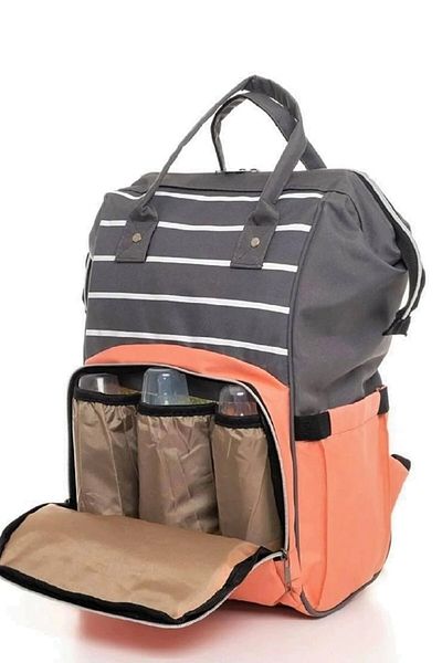 DSD BAG Mother Baby Care Backpack with Bottle Thermos and Liquid-Proof Hanger