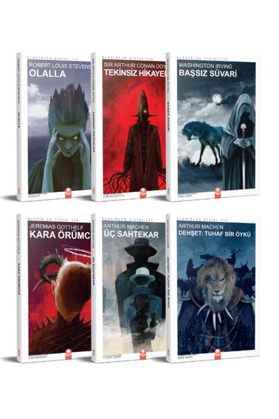 Kızıl Panda Yayınevi Korku Kitapları Seti – 2 (6 Kitap)