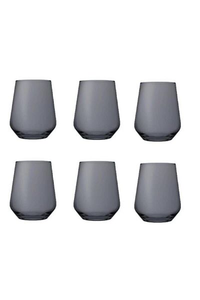 Paşabahçe 420202 Allegrashot Glass 6 Pack Gray