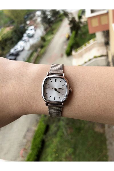 Ricardo Silver Colored Wicker Cord Women's Wristwatch