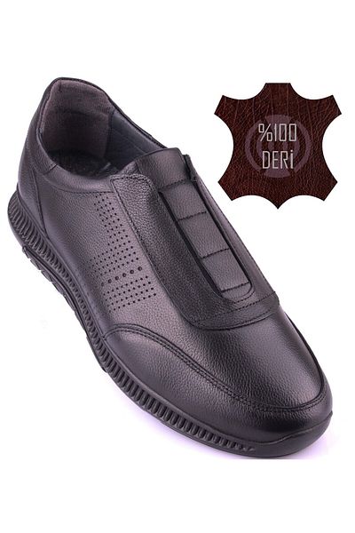 DETECTOR Inner Outer Genuine Leather Orthopedic Daily Large Size Men's Shoes Syl801
