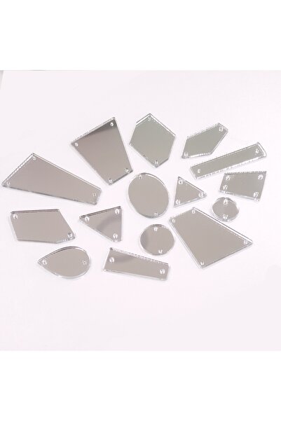 CRYSTALSHOP مرآة حجرية مختلطة (50 قطعة)