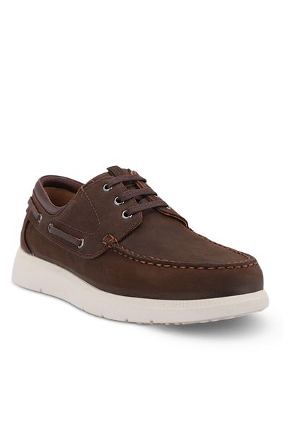 Forelli 45101-g Ανδρικά παπούτσια Comfort Καφέ Nubuck