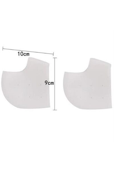 OMNİ PAZARLAMA BUFFER® Silicone Plastic Heel Spur Protector Heel Liner 2 Pieces