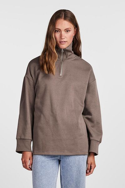 PIECES Sweatshirt Morel Damen/Mädchen