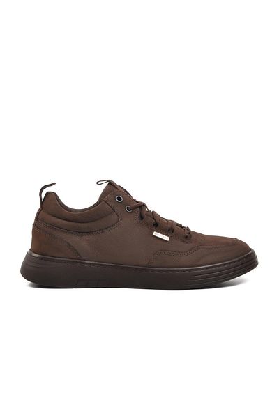 Pierre Cardin 779616 Ανδρικά παπούτσια casual από γνήσιο δέρμα καφέ Nubuck