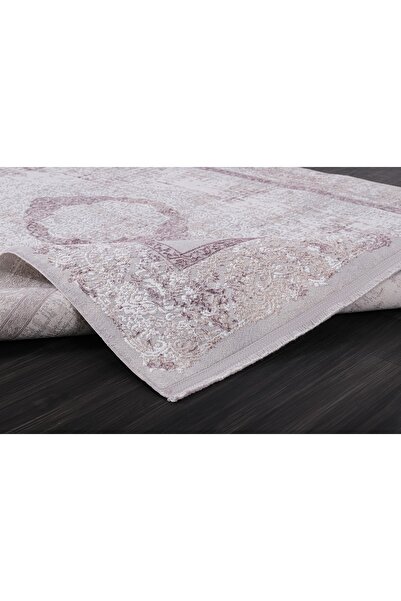 Almoss MOCCA KLASİK 5189L BEJ-LİLA MAKİNE HALISI