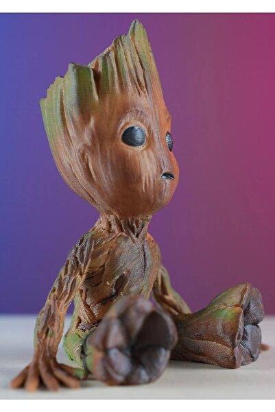 Baby Groot - Galaksinin Koruyucuları Boyalı Figür 10 Cm