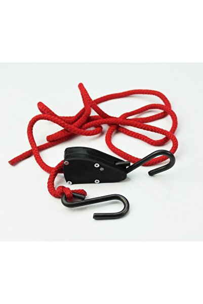 İDEAL OTOMOTİV Kancalı Cırcır Halatı, Ayarlanabilir Halat Kasnağı Çekme Aleti