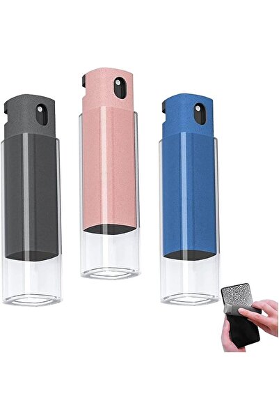 Promomerit 3 Adet Taşınabilir Ekran Temizleyici Sprey Gri - Mavi - Pembe , An...