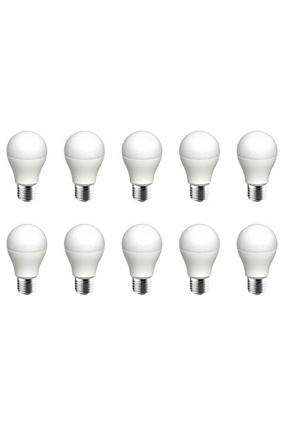 Horoz Elektrik 9w Led Ampul E27 Duylu 6400k Beyaz Işık Premier 10'lu Paket
