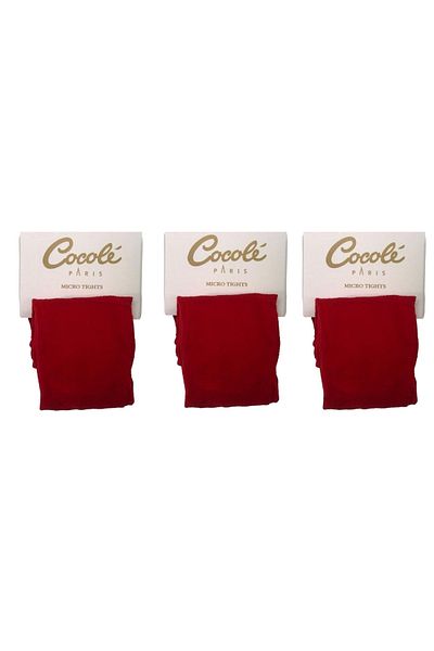 Cocole 3 Pieces Micro 50 Den Baby Girl Child Pantyhose Mousse Socks