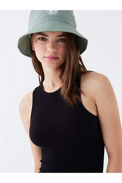 LC Waikiki Crew Neck Straight Crop Γυναικεία αθλήτρια