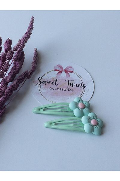 Sweet twins accessories Αγκράφα με λουλούδια