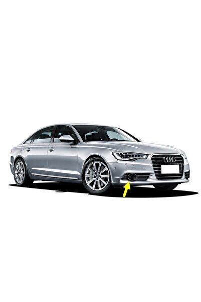 PLASTECH Audi A6 2012-2014 Ön Tampon Sağ Sis Farı Çerçevesi Kromlu 4g0807682b