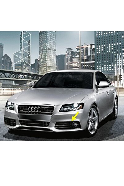 PLASTECH Audi A4 2008-2012 Sol Sis Farı Kapağı Çerçevesi Kromlu 8k0807681a