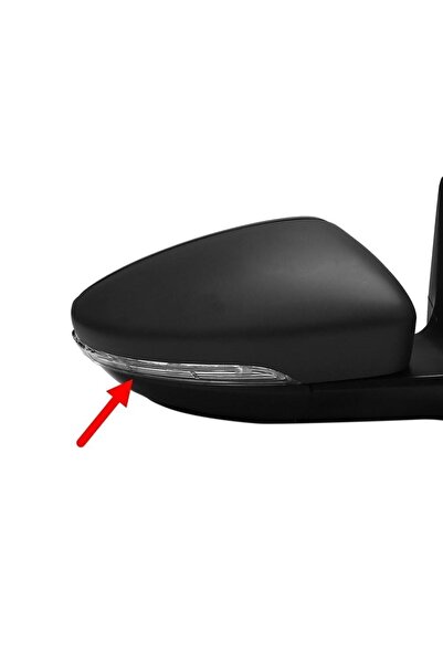 gkl Vw Volkswagen Passat B7 2011-2014 Sağ Dış Dikiz Ayna Sinyali Lambası Eşik...