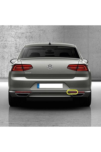 AFT Vw Passat B8 2015-2019 Rear Bumper Right Inner Reflector 3g0945104a