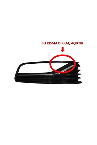 Genel Markalar Vw Polo 2015-2018 Sağ Sis Farı Izgarası Çerçevesi Krom 6c0854662c