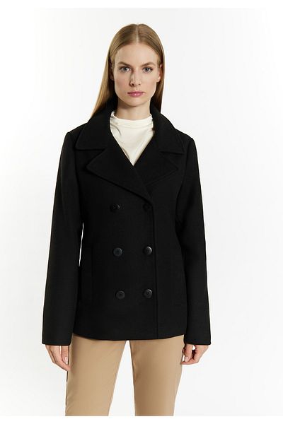 Dreimaster Cabanjacke aus Wollgemisch