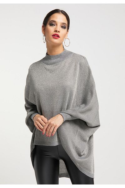 Faina Strickpullover mit Glitzer-Optik sookie