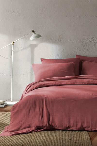 Buldans YOANA MÜSLİN NEVRESİM TAKIMI 220X240 CM BATTALBOY