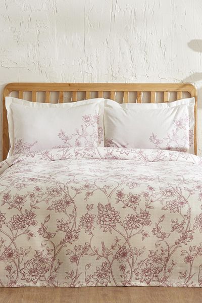 Karaca Home Reese Cotton Double Pique Set - Powder