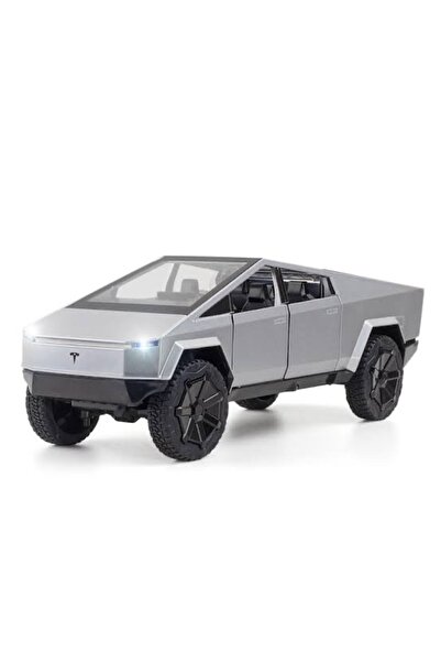 CarStore Tesla Cybertruck 1:32 Model Maket Araba Silver