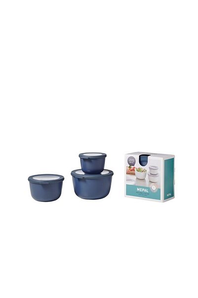 Mepal Set Cirqula Round 3 Piece Storage Container