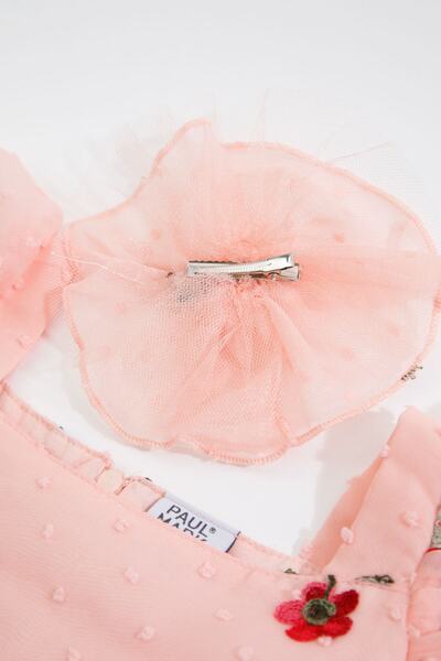 PAULMARK Girl's Flower Patterned Dress